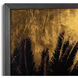 Palm Life Charcoal Luxe Art